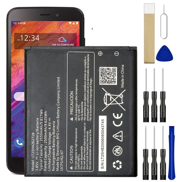 For BLU View 1 B100DL Battery LT25H426271B Replacement Tool USA