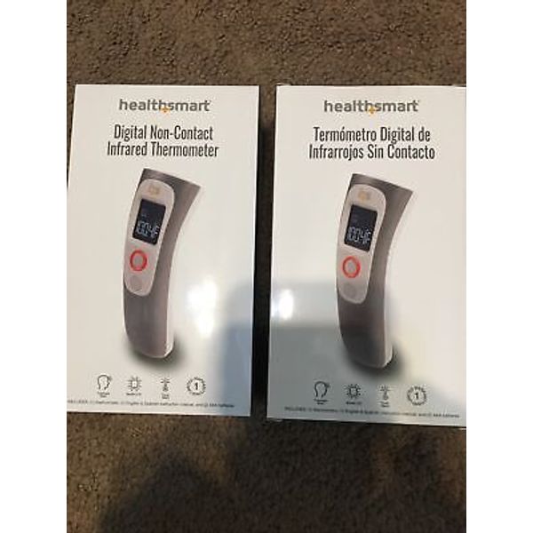 Lot Of 2 Health smart digital non-contact thermometer