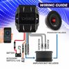DS18 BTC-FIVE Universal Wireless Bluetooth 5.3 Audio Receiver, Water Resistant