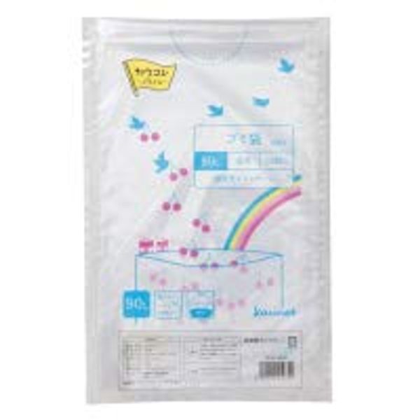 Pa Low Density Thin Trash Bags, Refill, 2.8 gal (90 L), Transparent, 120 Sheets x 3