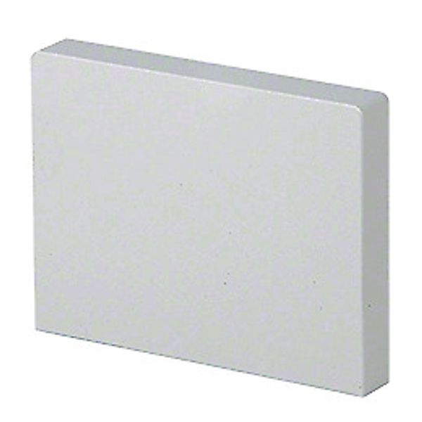 CRL CABS12SA Satin Anodized Square Roller Bracket Cover for Cabo System