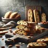 Artisan Chocolate Biscotti.  Authentic Taste! Made in California