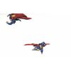 Superman on White Sure Strip Wallpaper YH1457