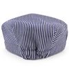 Armycrew Denim Blue Stripe Train Engineer Conductor Cap Fits Infant to Adult 3XL - Blue - 61CM