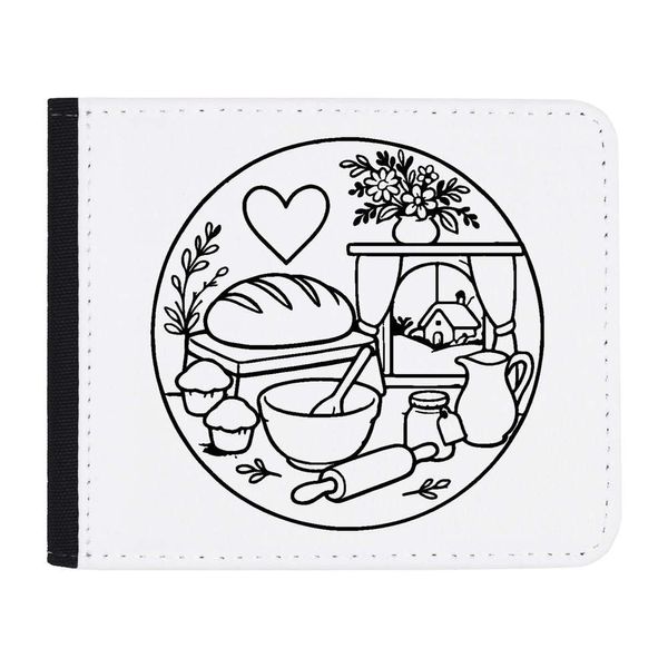 Azeeda 'Bakery Love' Wallet (WL00030045)