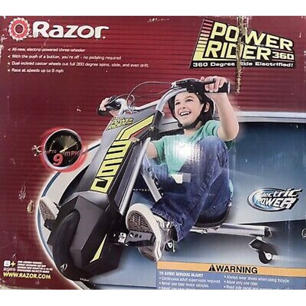 Razor PowerRider 360 Electric Tricycle (20136401)