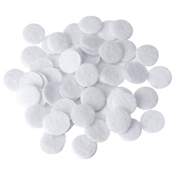 400 Pcs Microdermabrasion Cotton Filters Replacement 10 mm Dia Microdermabrasion Filters Facial Vacuum Filters Accesories Sponge Filter for Comedo Suction Microdermabrasion, White