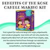 Explore STEM Learner My Rose Candle Making Lab DIY Kit