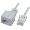 PIFCO 10 Meter Telephone Extension Lead TEL1019 - White