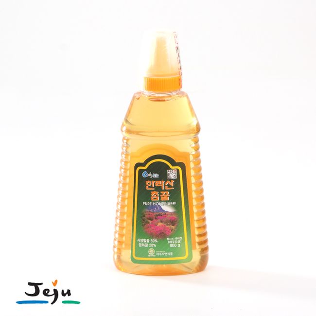 Seasonal delicacies Jeju Hallasan true honey (general product honey) 600g (tube type honey), 1ea