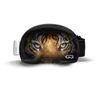 Soggle Ski Protective Microfibre Cover for Ski Goggles (One Size), Colour: Eyes Tiger