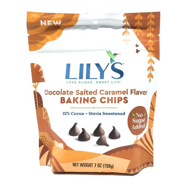 Chocolate Salted Caramel Flavor Baking Chips