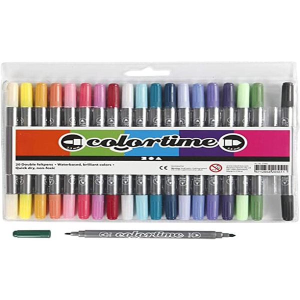 Colortime 37992 Zeichenstifte, Weitere Farben, Einheitsgröße