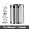 OGGI Utensil Container, Stainless Steel: 5 inches, Regular