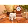 Himalayan Marble Elephant Tea light Holder - Fossilstone