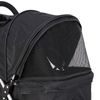 Foldable Pet Stroller 3 Wheels Cat Dog Stroller with Storage Basket Cup Holder