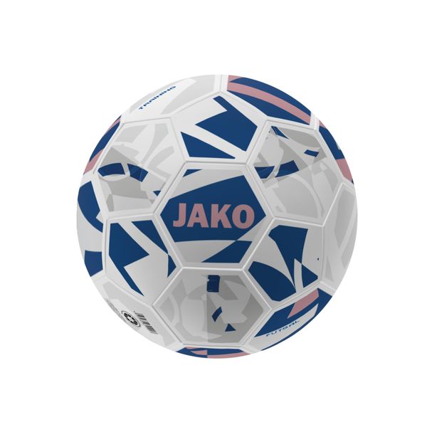 JAKO Trainingsball Futsal, weiß/Navy/Dusky pink, 4