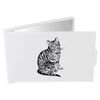 Azeeda 'Tabby Cat' Compact/Travel/Pocket Makeup Mirror (CM00003863)