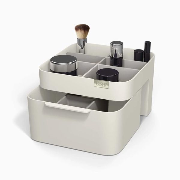 Viva Cosmetic Organiser with Drawer, Shell