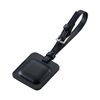 Elecom AT-LTSBK AirTag Accessories Strap Soft Leather Tag Black