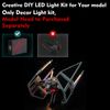 LocoLee Updated Light Kit Compatible with Lego TIE Interceptor (No Models Only Light) Creative Lighting Set Accessories Compatible with Lego 75382 TIE Interceptor Set (Standard Version Light Kit)