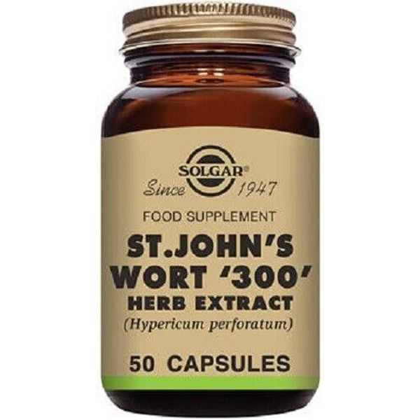 Solgar St Johns Wort 300mg VegeCaps 50 - support mind balance