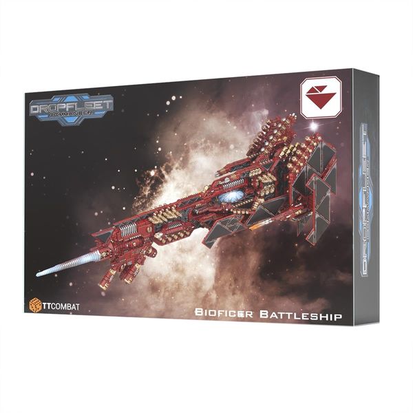 Dropfleet Commander TTCombat Bioficer Battleship TTDFX-BIO-005