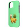 Cute Alpaca in Pineapple Costume Case for iPhone 15