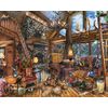 1000 Piece Jigsaw Puzzle - Large 30 Inches by 24 Inches Puzzle - Made in USA - Unique Cut Interlocking Pieces, The Hunting Lodge