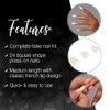 Ardell Nail Addict Artificial Nail Set, Classic French