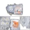 Silscvtt DRL Fog Lights Assembly Replacement for Prius 2012-2014 Clear Lens Left Side (Driver Side)