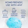 Glisten Garbage Disposer Foaming Cleaner, Lemon Scent, 2-Pack (8 Uses)