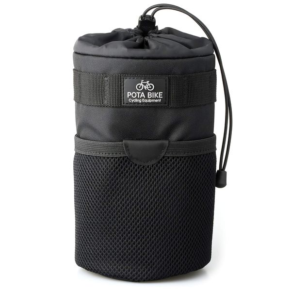 POTA BIKE Handle Stem Pouch 2 (Black)