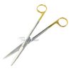 T/C Mayo Scissors Straight 7" Germany Tungsten Carbide Inserts Surgical Tools