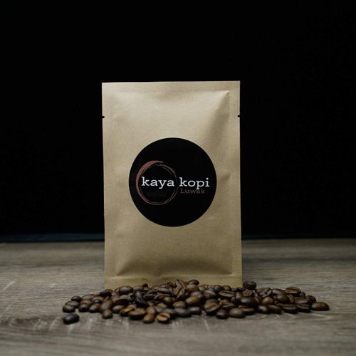 Kaya Kopi Premium Kopi Luwak From Indonesia Wild Palm Civets Arabica Coffee Beans (Dark Roast, 7.05 Ounce (Pack of 1))