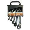 Lang Tools 5-Piece Metric Offset Ratchet Ratcheting Box Wrench Set - US Made