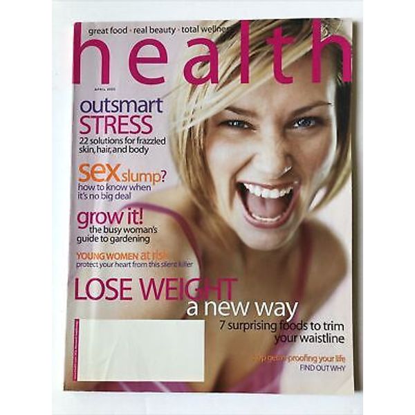 Health Magazine April 2002 LOSE WEIGHT A NEW WAY