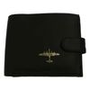 Lancaster Bomber Black Leather Mens Wallet RFID Protection