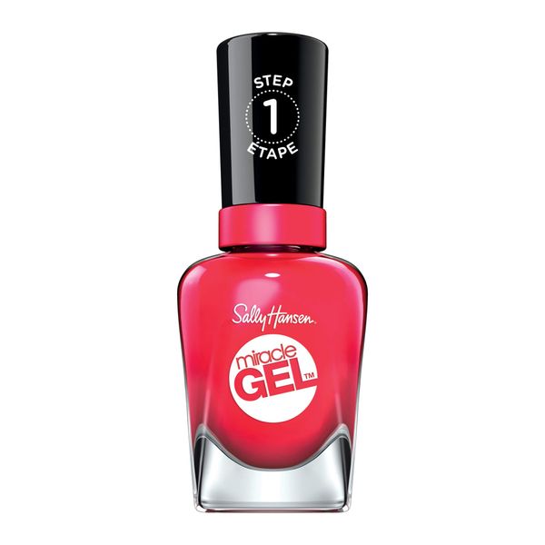 Sally Hansen Miracle Gel Nail Polish, Shade Scarlet Starlet 429 (Packaging May Vary)