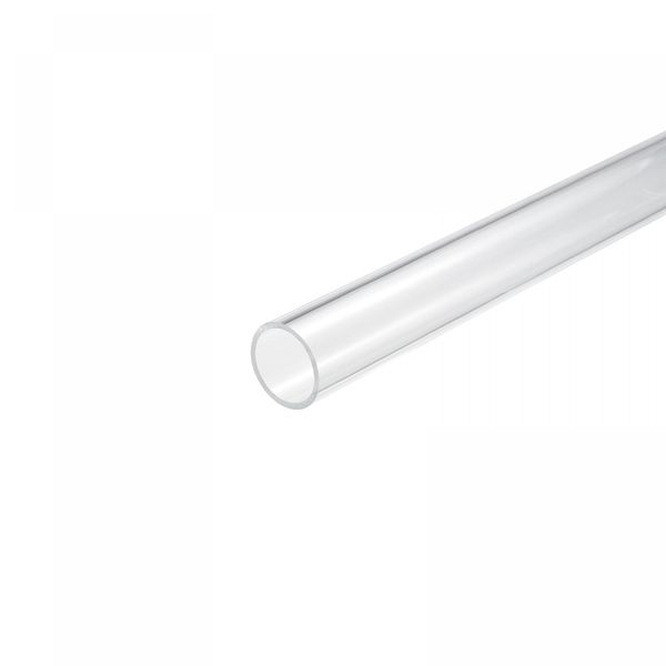 uxcell Acrylic Pipe Clear Rigid Round Tube 31mm Inner Diameter 35mm Outer Diameter 25cm for Lamp and Lantern Water Cooling System