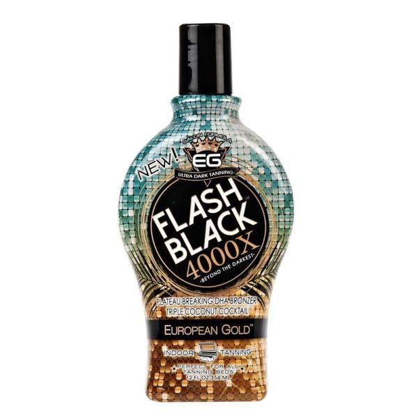 European Gold Flash Black 4000X Indoor Tanning Lotion