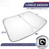 For Tesla Model Y/3 Windshield Sun Shade Front Cover UV Visor Sunshade Foldable