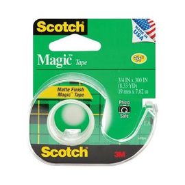 Scotch Transparent Tape, 3/4 in x 1000 in, 12 Boxes/Pack (600K12)