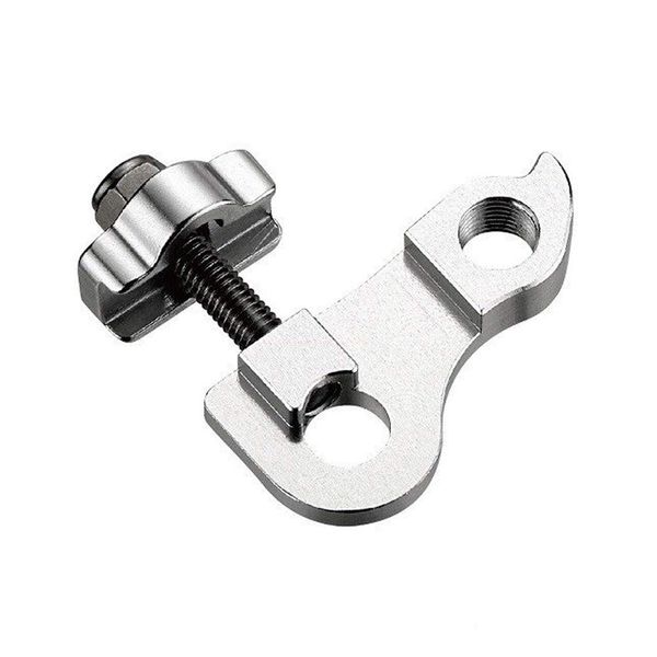 Mr. CONTROL RH-RD10 Positive Claw End Mount Derailleur Hanger, Silver