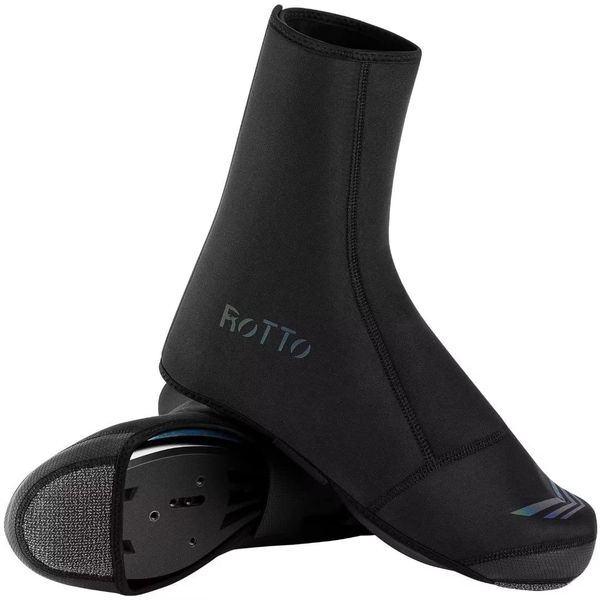 ROTTO Überschuhe Fahrrad Winter Shoecover Unisex Kälteschutz Wasserdicht für Radsport Rennrad MTB