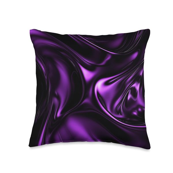 Utopia Bedding Luxury Violet Throw Pillow 18x18 Inch Throw Pillow
