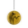 Gotham Decor Egyptian Anubis Silhouette Fan/Light Pull