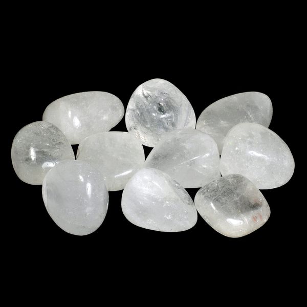 CrystalAge Quartz Tumble Stone (20-25mm) - Single Stone