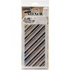 Stampers Anonymous THS095 Tim Holtz Layered Stencil 4.125"X8.5"-Peppermint