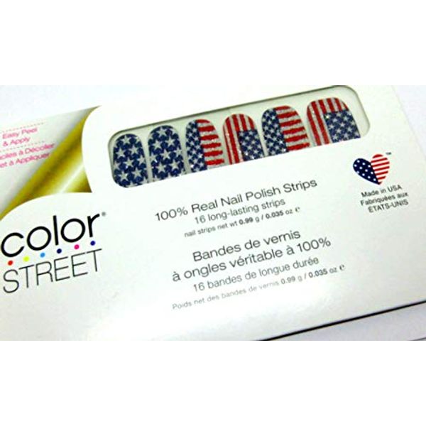 Color Street Nail Polish Strips Flagtime Gal